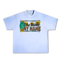 Grape Ice he knows my name isaiah 43 1 Urban Heavy Tee - NancyCooperArtShop