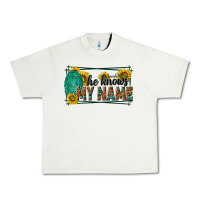 Pistachio he knows my name isaiah 43 1 Urban Heavy Tee - NancyCooperArtShop