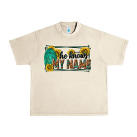 Sandshell he knows my name isaiah 43 1 Urban Heavy Tee - NancyCooperArtShop
