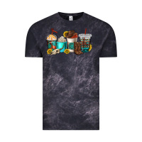 Cloud Black western coffee cups Vintage Tee - NancyCooperArtShop