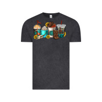 Vintage Black western coffee cups Vintage Tee - NancyCooperArtShop