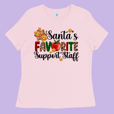 Santa's Favorite  Sport Staff Ladies Tee Designed By Adodesignshop