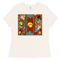 Bone softball mom Ladies Tee - Jasminsmagicworld