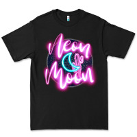 Black neon moon Premium Tee - JahusDesignShop