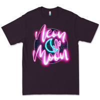 Plum neon moon Premium Tee - JahusDesignShop