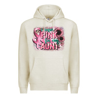 Oatmeal Heather i wear pink for my aunt Premium Hoodie - CowGirlArtShop