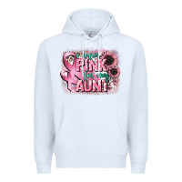 White i wear pink for my aunt Premium Hoodie - CowGirlArtShop