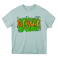 Arona blessed with  shamrocks Heavy Core Tee - AdoDesignShop