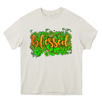 Blessed With  Shamrocks Heavy Core Tee | Teevron