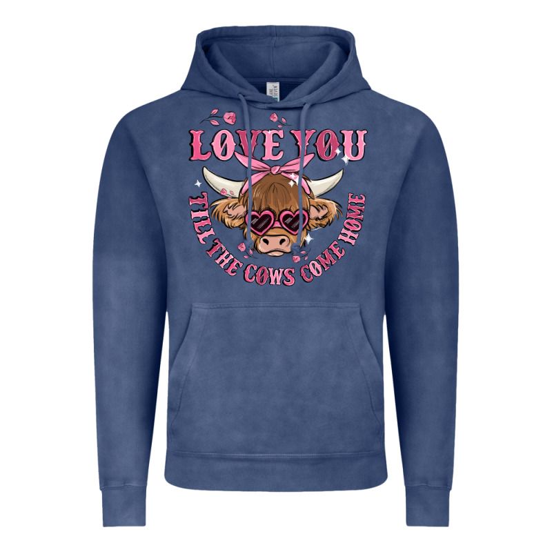Love You Till The Cows Come Home Vintage Hoodie by MaliasSmallBusiness | Teevron
