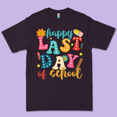 Happy Last Day Of School Premium Tee Designed By Jahusdesignshop
