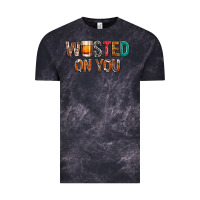Cloud Black wasted on you Vintage Tee - NancyCooperArtShop