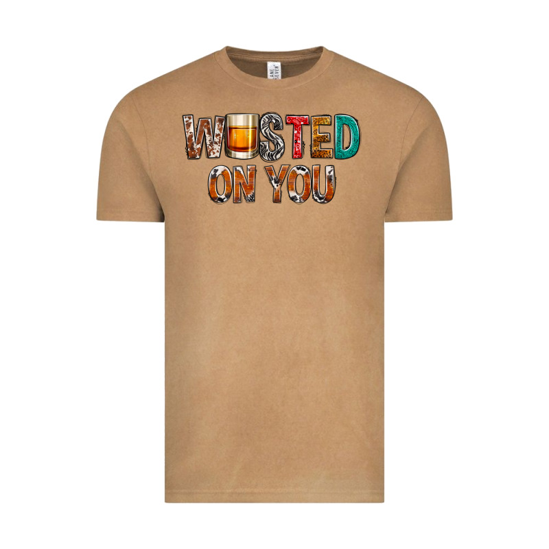 Wasted On You Vintage Tee by NancyCooperArtShop | Teevron