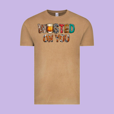 Wasted On You Vintage Tee Designed By Nancycooperartshop