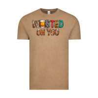 Vintage Coffee wasted on you Vintage Tee - NancyCooperArtShop