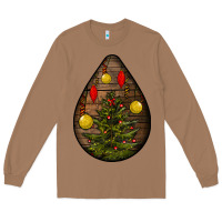 Toasted Coconut christmas  teardrop Long Sleeve Tee - BundleAndBundleShop