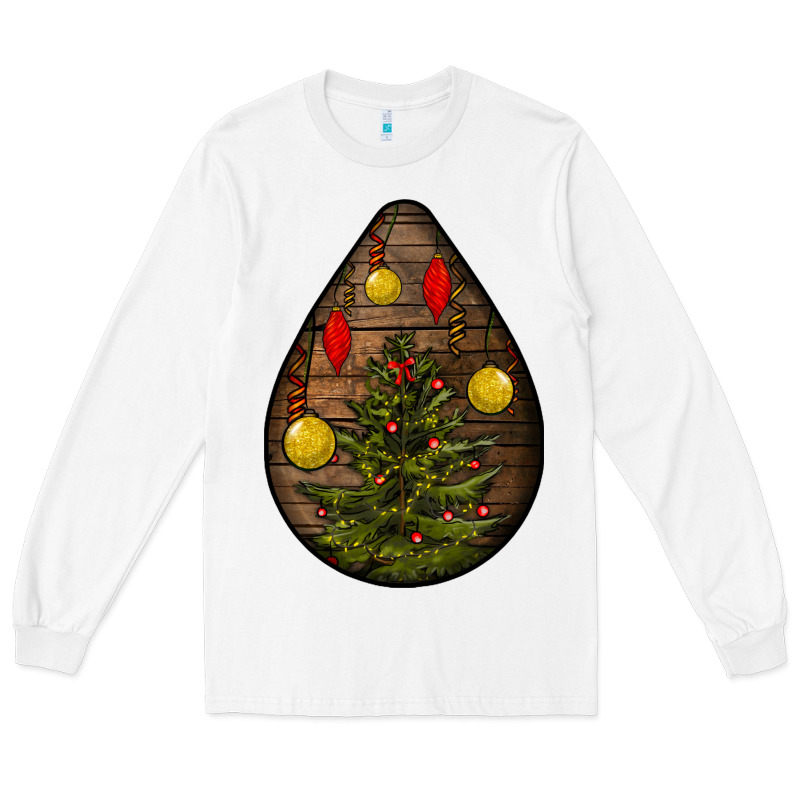 Christmas  Teardrop Long Sleeve Tee by BundleAndBundleShop | Teevron