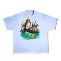 Grape Ice fishing pelican camp Urban Heavy Tee - NancyCooperArtShop