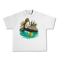 Lunar Rock fishing pelican camp Urban Heavy Tee - NancyCooperArtShop