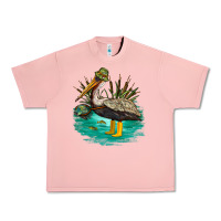 Salmon fishing pelican camp Urban Heavy Tee - NancyCooperArtShop