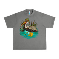 Tornado fishing pelican camp Urban Heavy Tee - NancyCooperArtShop