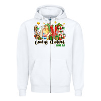 White love came down luke 2 11 Zipper Hoodie - texasbilliewilder