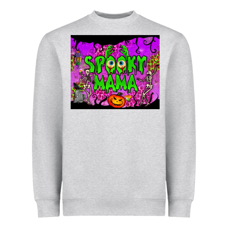 Spooky Mama Tumbler Heavyweight Sweatshirt by BundleAndBundleShop | Teevron