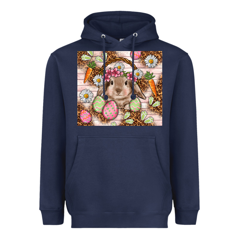 Easter Bunny Tumbler Easter Day Heavyweight Hoodie by HowdyJamesFarm | Teevron