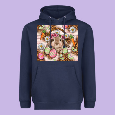 Easter Bunny Tumbler Easter Day Heavyweight Hoodie Designed By Howdyjamesfarm