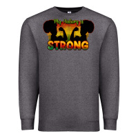 Charcoal Heather My history is strong Premium Sweatshirt - HowdyJamesFarm