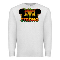 Oatmeal Heather My history is strong Premium Sweatshirt - HowdyJamesFarm