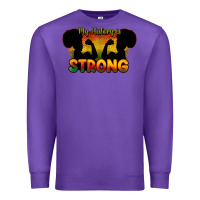 Purple My history is strong Premium Sweatshirt - HowdyJamesFarm