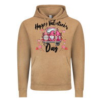 Vintage Camel happy valentine's day gnome truck Vintage Hoodie - MaliasSmallBusiness