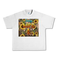 Lunar Rock camp life Urban Heavy Tee - NancyCooperArtShop