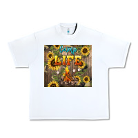 White camp life Urban Heavy Tee - NancyCooperArtShop