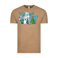 Vintage Coffee lets get cozy Vintage Tee - NancyCooperArtShop