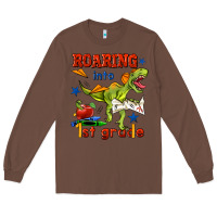 Chestnut roaring into 1st grade Long Sleeve Tee - BundleAndBundleShop