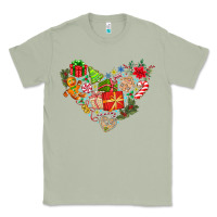 Matcha merry Christmas heart Classic Tee - CowhideDigitalArt