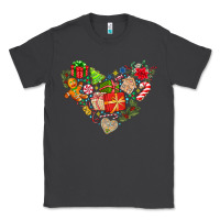 Smoke merry Christmas heart Classic Tee - CowhideDigitalArt