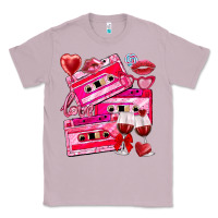 Lilac valentines day cassette Classic Tee - NancyCooperArtShop