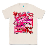 Natural valentines day cassette Classic Tee - NancyCooperArtShop