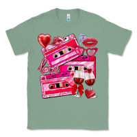 Sage valentines day cassette Classic Tee - NancyCooperArtShop