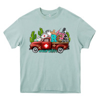 Arona rca nurse truck with cactus Heavy Core Tee - AdoDesignShop