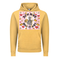 Vintage Mustard tacos never broke my heart Vintage Hoodie - MaliasSmallBusiness