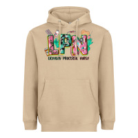 Mushroom licensed practical nurse Heavyweight Hoodie - CowGirlArtShop