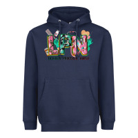 Navy licensed practical nurse Heavyweight Hoodie - CowGirlArtShop