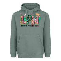 Sage licensed practical nurse Heavyweight Hoodie - CowGirlArtShop