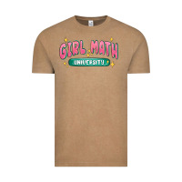 Vintage Coffee girl math university Vintage Tee - MaliasSmallBusiness