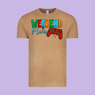 Weekend Plans Vintage Tee Designed By Jahusdesignshop