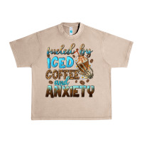 French Oak fueled by iced coffee and anxiety Urban Heavy Tee - NancyCooperArtShop